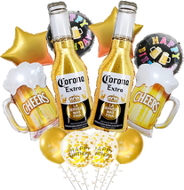 12Pcs Corona Beer Mug Themed Party Supplies, Men Women Boys Girls Birthd... - £11.82 GBP