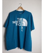 The North Face Men&#39;s Hommes Teal Blue T-shirt  Size XXL - $332.24 MXN