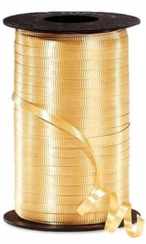 Curling ribbon Spool- Yellow - 3/16th in x 500 Yds - $5.82