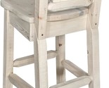 Montana Woodworks Homestead Collection Counter Height Barstool with Elk ... - $638.99