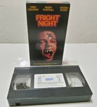 Fright Night 1985 VHS Tape Horror Columbia Pictures Sarandon McDowall Be... - £21.99 GBP