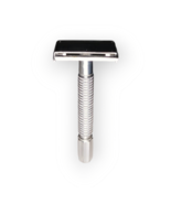Silver Butterfly Style Safety Razor-Twist Open Double Edge Safety Razor For Him - $34.65