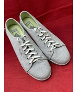 Vans Ortholite Deluxe Comfort Women Size 10 Gray Sneakers Lace Shoe 721356 - £23.75 GBP