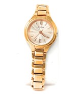 Bulova Classic Quartz Ladies Watch, Stainless Steel Rose Gold LUX03731N - $64.35
