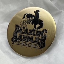 Blazing Saddles Casino Colorado Corporation Company Lapel Hat Pin - £4.44 GBP