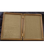 Vintage Copper Double Frame with Hinged Center – FREE STAINDING – GORGEOUS - $36.54 CAD