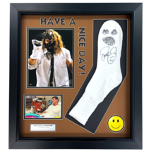 Mankind Mick Foley Autographed Mr. Socko Authentic Drawing Framed JSA WW... - $679.95