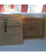 US Department Of Agriculture ASC 20 Year Pin &amp; Certificate - €21,71 EUR