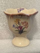 3" Floral Egg Cup w/Butterly inside *Pre-Owned* fff1 - $9.99