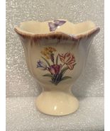 3" Floral Egg Cup w/Butterly inside *Pre-Owned* fff1 - $9.99