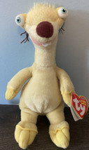 NEW TY Beanie Babies SID the Sloth Ice Age Dawn Of The Dinosaurs Movie NWT - £74.73 GBP