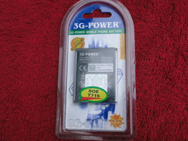 Sony Ericsson T715 J10 J20 J108 WT13i Yari U100i  Battery BST-43 NOS - $175.36 MXN