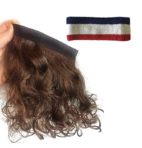 Mullet Headband Hill billy Willie Free bird Wig Costume. Add Hair to Any... - £8.30 GBP