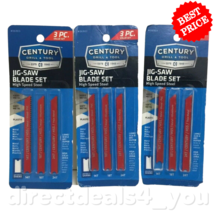 CENTURY DRILL &amp; TOOL 06903  3 pc Jig Blade Set  Pack of 3 - $19.79