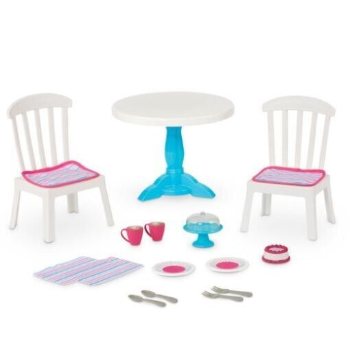 My Life 15-Piece Play Set Kitchen/Dining Table & Chairs Fits 18" Dolls NEW - $34.58