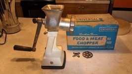 Universal Food &amp; Meat Chopper #400 In Original Box - £27.68 GBP