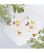 Dangle Multi Med Afro Butterfly Earrings for Women - £12.48 GBP