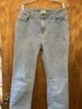 LL Bean Classic Fit Straight Jeans Women's Size 10P Blue High Rise 5-Poc... - $22.76