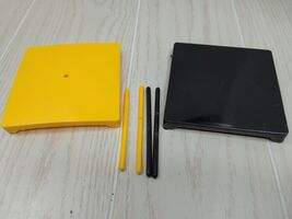 Vintage 1971 Mattel Big Jim Barbie boating camping table tops missing legs - $14.84