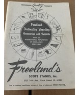 FREELAND DISTINCTIVE SHOOTING ACCESSORIES CATALOG NO. 37, BUSHNELL RIFLE... - $17.33 CAD