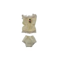 Petite Boutique Lingerie Top/Barbie Mattel Undergarment Bottom Lace Vintage - $13.99