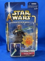 Star Wars: Attack Of The Clones - #20 Saesee Tiin - Jedi Master 2002 Hasbro Nos - £9.02 GBP