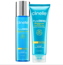 1 Set Clinelle PureSWISS 3x Hydracalm Action Cleanse &amp; Hydrate Pack Expr... - £46.27 GBP