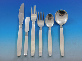 Silver Thread by Hingelberg Danish Sterling Silver Flatware Set Service 77 pcs - £12,657.84 GBP