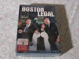 TV Series DVD   Boston Legal   7 Disc Set   Season Two       New  Sealed - £9.90 GBP