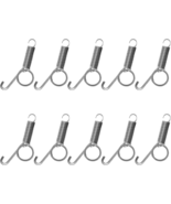10Pcs Spring Cage Latch Door Spring Latch Hook for Rabbit Cages Metal Fi... - £7.98 GBP
