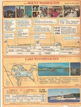 Vintage Mt. Washington Cruise Schedule Lake Winnipesaukee. NH - 1984 - £7.11 GBP