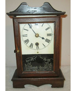  Beautiful antique regulator Ingraham wall clock - £93.19 GBP