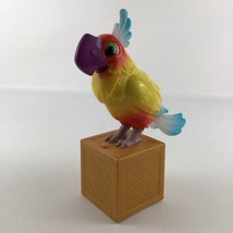 Koo Koo Pets Dancing Macaw Interactive 10" Pet Bird Maximillian Toy 2019 Cepia - $24.70