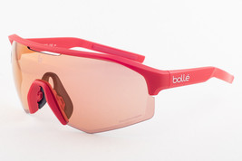 Bolle LIGHTSHIFTER XL Matte Red / Phantom Brown Red Sunglasses BS014006 144mm - $160.55