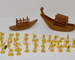 Atlantic The Egyptians Boat on the Nile with Figures - $59.99