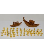 Atlantic The Egyptians Boat on the Nile with Figures - £47.18 GBP