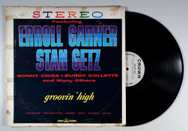 Groovin&#39; High (1962) Vinyl LP • Stan Getz, Erroll Garner, Sonny Cross - $10.11