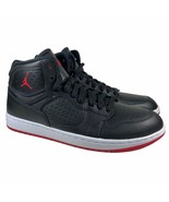 Jordan Access Retro Black Red Gym Basketball Shoes AR3762-001 Mens Size 12 - £89.81 GBP
