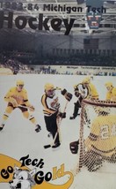1983-84 Michigan Tech Huskies Hockey Media Guide - £9.31 GBP