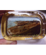 Vintage Glass Paper Weight C. 1890  GAY HEAD LIGHT AND CLIFFS, Martha’s ... - £43.68 GBP