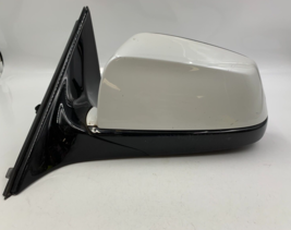 2011-2012 BMW 750i Driver Side View Power Door Mirror Pearl White OEM H04B23021 - £215.02 GBP