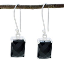 In Bulk Earring Black Onyx Earring Labor Day Jewelry Handicraft Solid Earring US - £23.01 GBP