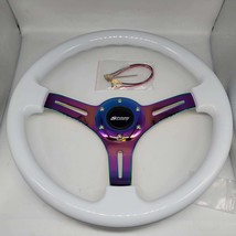 Brand New 350mm 14&#39; Universal JDM Spoon Sports Deep Dish ABS Racing Stee... - £58.63 GBP