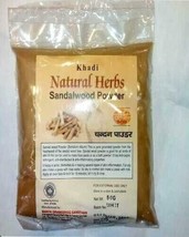 Khadi Natural Herbs Sandalwood Powder Unisex Face Chandan Powder Hair Skin 50g - £6.63 GBP