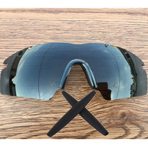 Black polarized Replacement Lenses for oakley M Frame Strike/nose clip+earsocks - £14.12 GBP