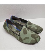 Rothy&#39;s The Loafer Women&#39;s Olive Green Camo Slip On Flats Shoes US Size 8.5 - £43.58 GBP