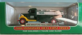 hess 2000 miniature first  tanker truck collectors W/Box - $12.96