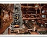 Old Faithful Inn Office Yellowstone Park WY UNP Haynes 135 WB Postcard S8 - $7.87