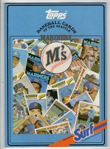 VINTAGE 1987 Surf Laundry Topps Baseball Card Seattle Mariners Book - £11.59 GBP