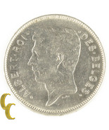 1932 Belgique 20 Francs ( Vf-Xf ) Position A &quot; Des Belges &quot; Albert Frank - $149.33 CAD